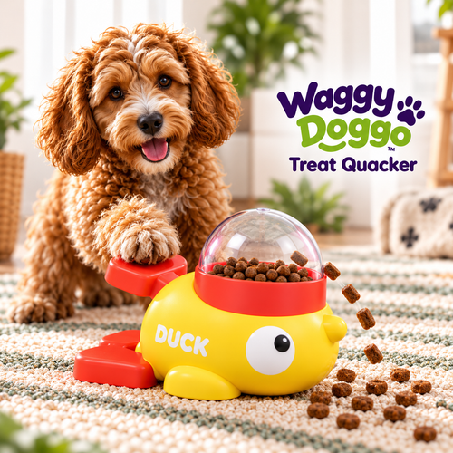 Waggy Doggo Treat Quacker