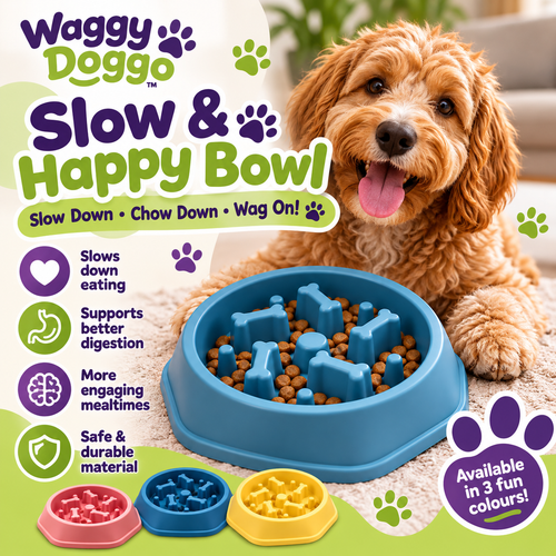 Waggy Slow & Happy Bowl